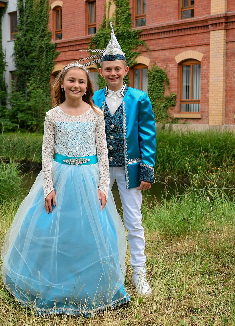 Kinderpaar 2025-2026 Prinz Leon I. und Prinzessin Ella I.