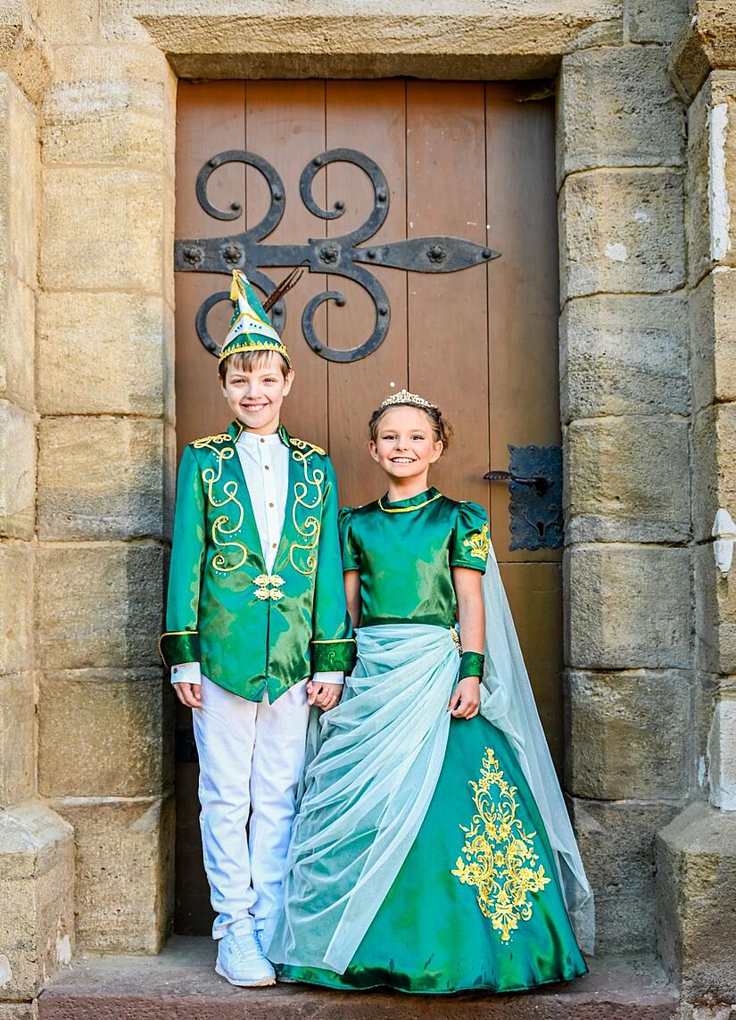 Kinderpaar 2024-2025 Prinz John I. und Prinzessin Emma I.